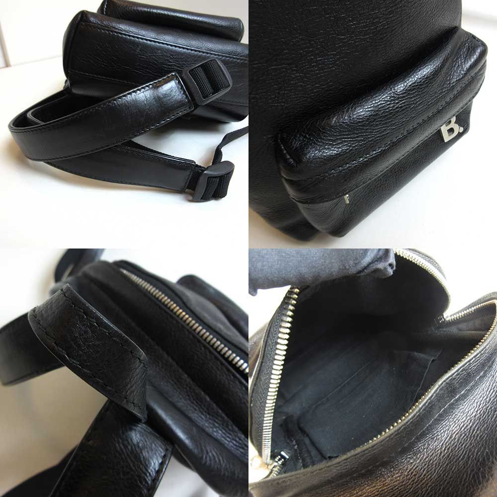 Balenciaga Balenciaga Balenciaga Leather Backpack Black 580026 Leather Backpack 580026 Size ONE SIZE - 4 Thumbnail