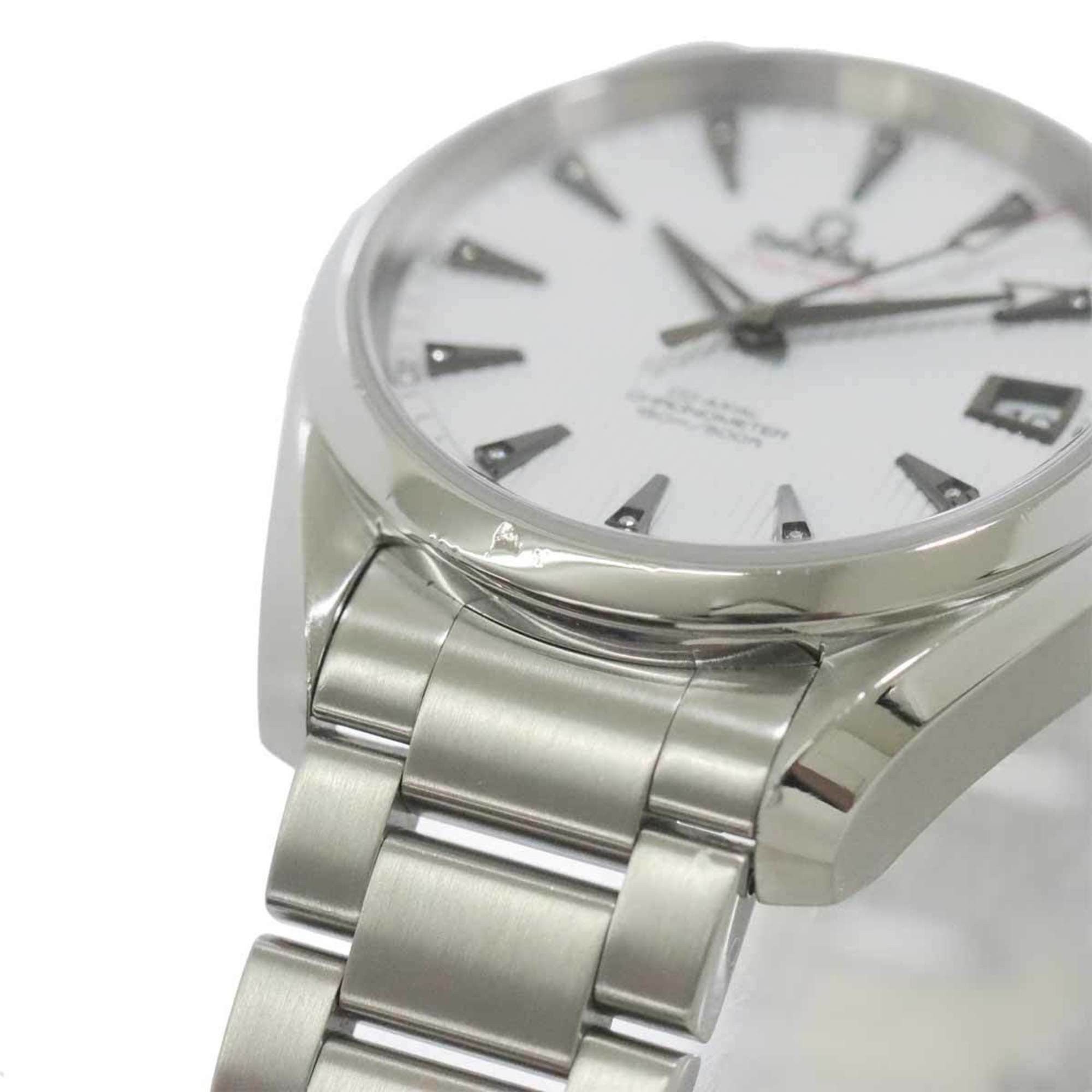 Omega OMEGA Seamaster Aqua Terra Co-Axial 231 10 39 21 54 001 Men's Watch 11P Diamond Date White Automatic Size ONE SIZE - 7 Thumbnail