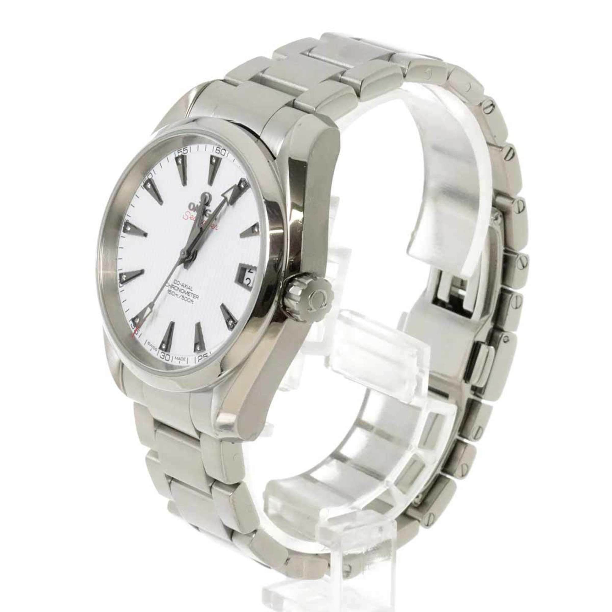 Omega OMEGA Seamaster Aqua Terra Co-Axial 231 10 39 21 54 001 Men's Watch 11P Diamond Date White Automatic Size ONE SIZE - 2 Thumbnail