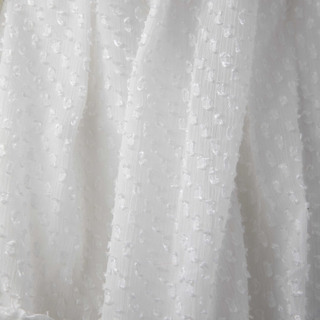 Other White Knee Length Tiered Dress Size S / US 4 / IT 40 - 4 Thumbnail