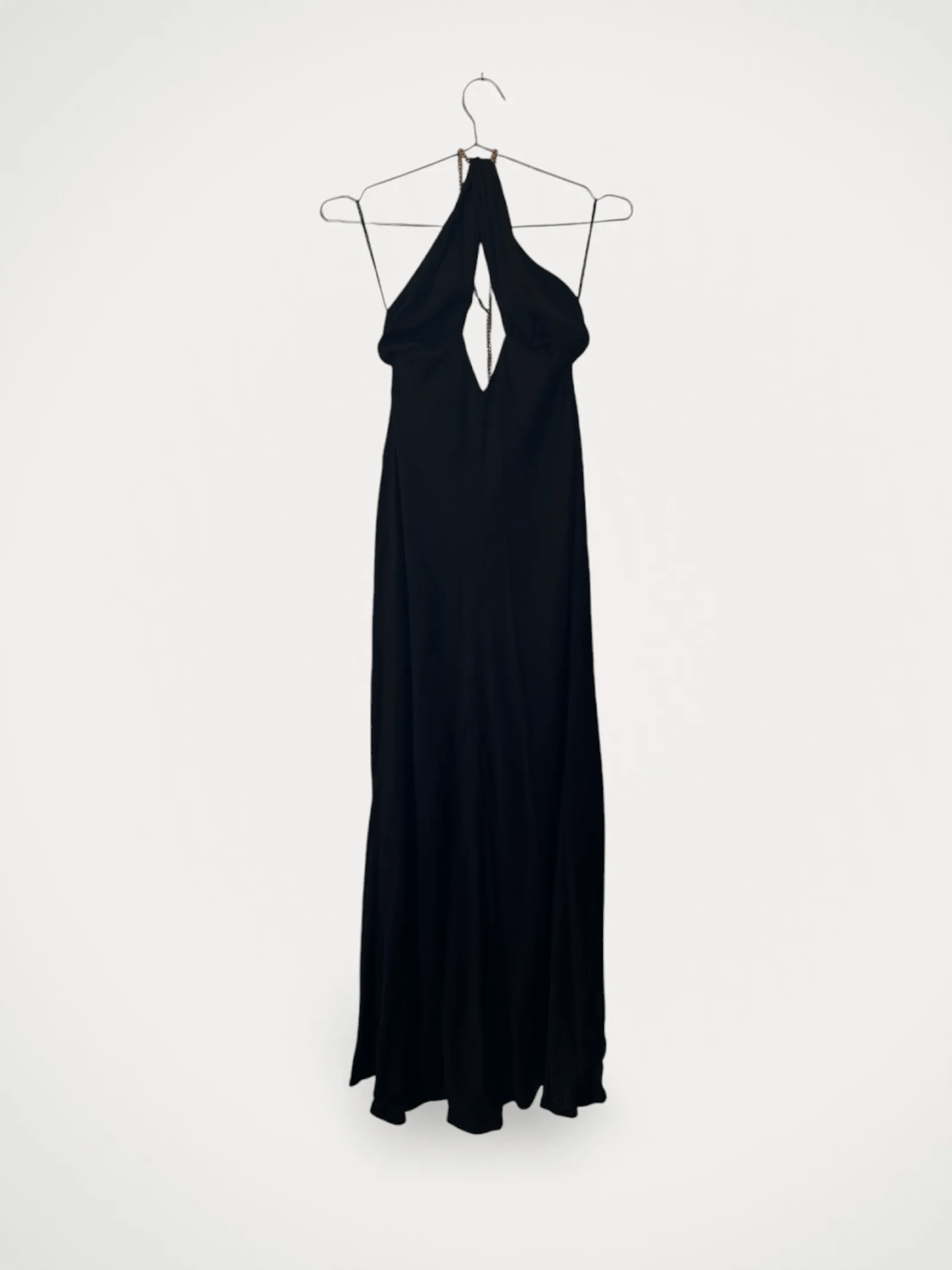 Shona Joy Shona Joy Lydie Chain Halter Maxi Dress Dress Size XS / US 0-2 / IT 36-38 - 2 Thumbnail