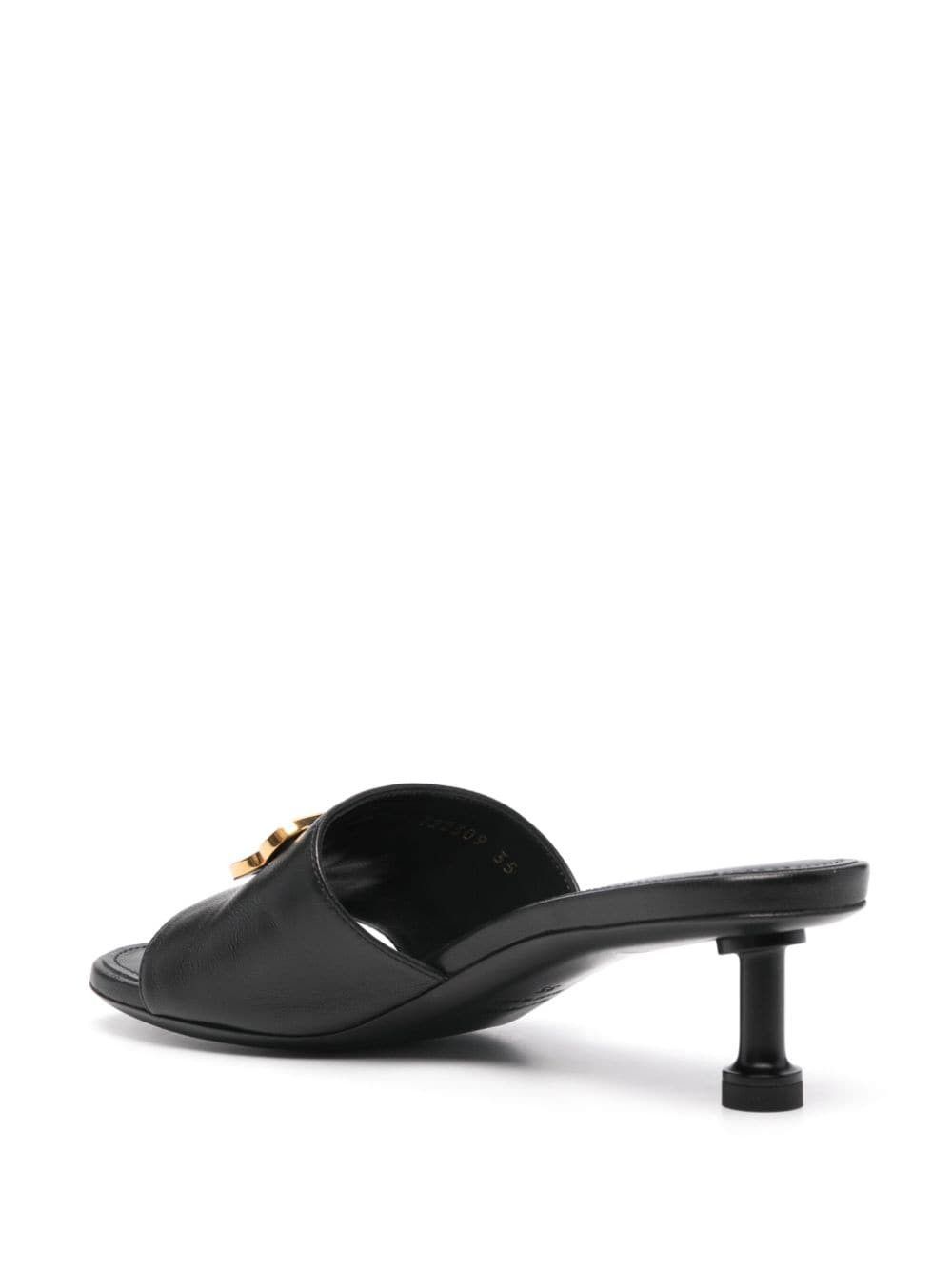 Balenciaga Balenciaga Groupie Sandals 50mm in smooth leather Size US 9 / IT 39 - 2 Thumbnail
