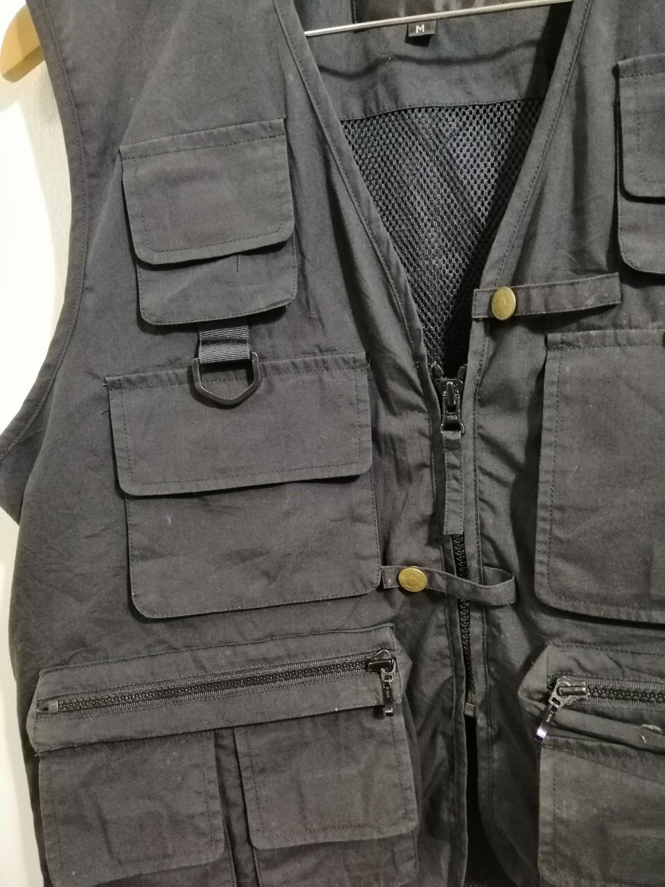 Japanese Brand Tactical Vest Multi Pocket Black Color 2 Size US M / EU 48-50 / 2 - 4 Thumbnail