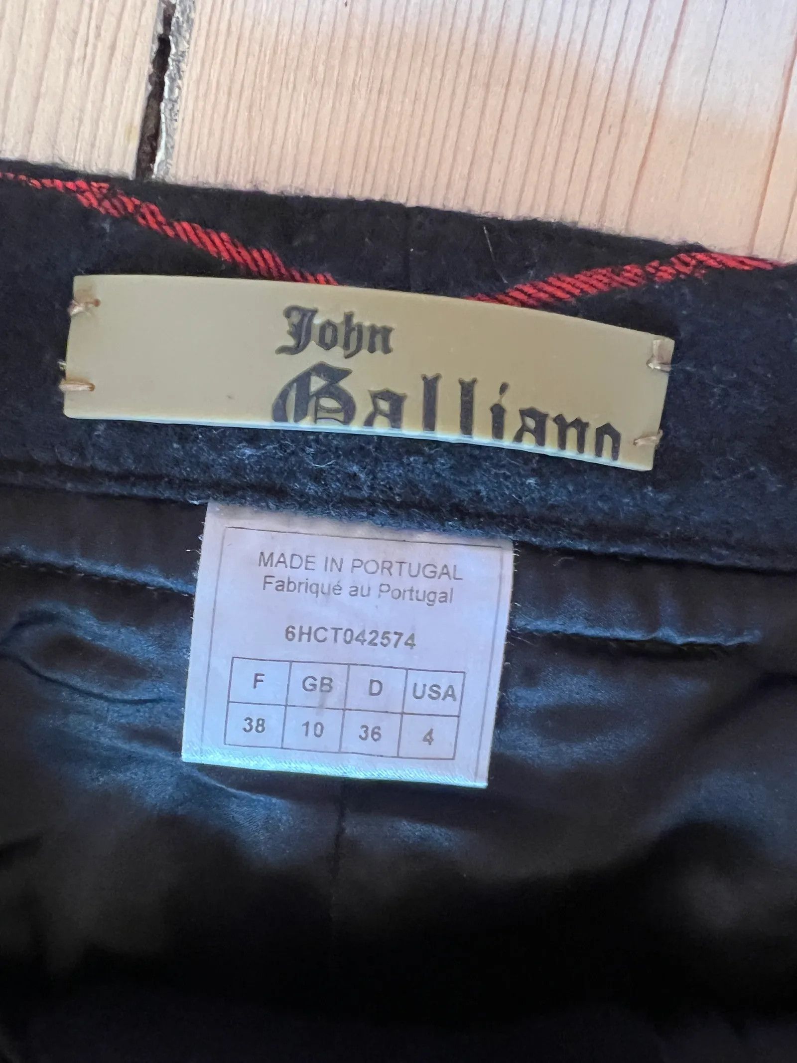 John Galliano John Galliano Pants Size 25" / US 0 / IT 36 - 2 Thumbnail