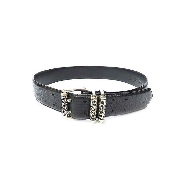 Chrome Hearts Chrome Hearts Leather Belt Black Mens Celtic Roller Belt ...