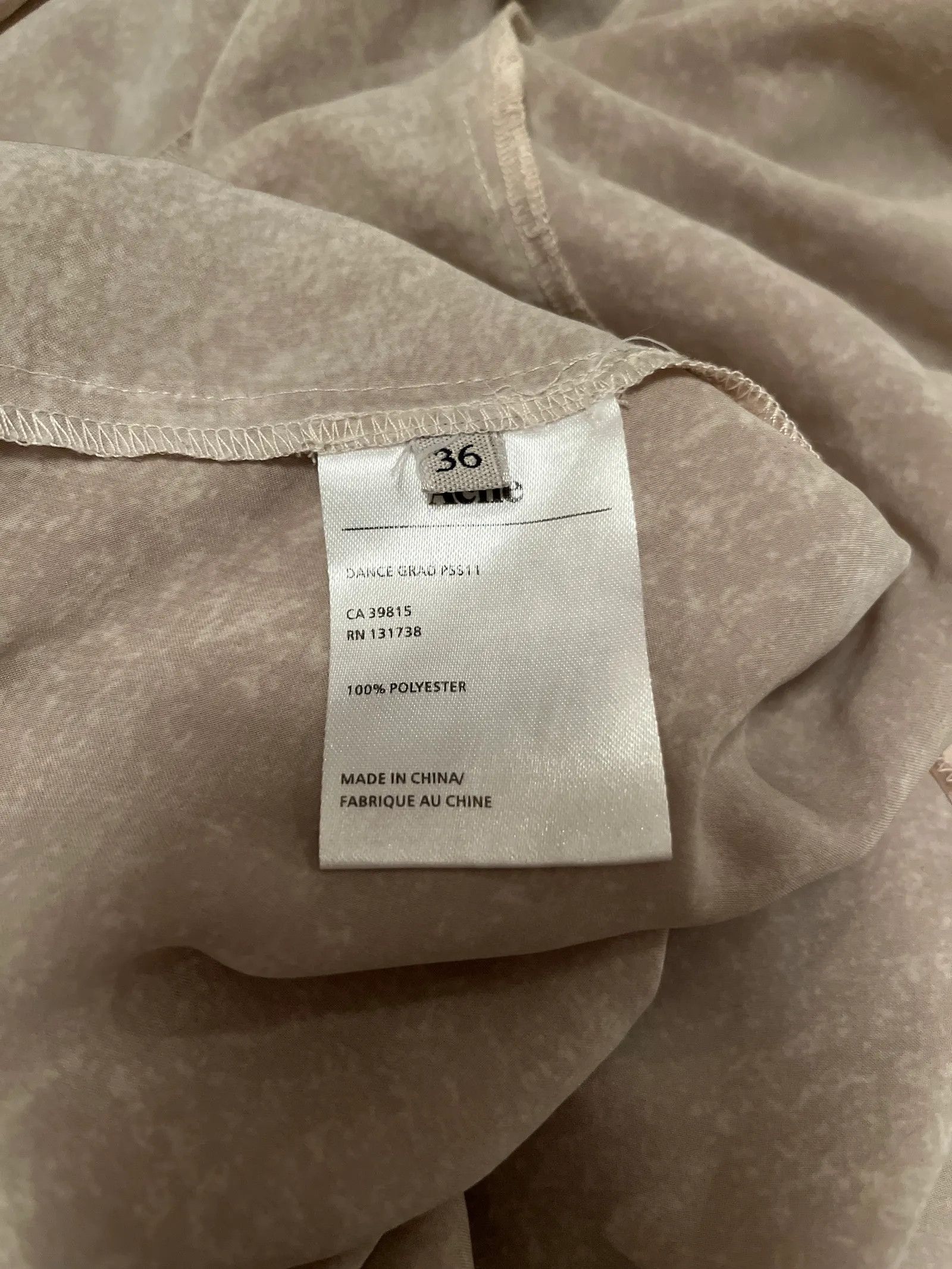 Acne Studios Acne Studios Dance Grad Dress Size XS / US 0-2 / IT 36-38 - 3 Thumbnail