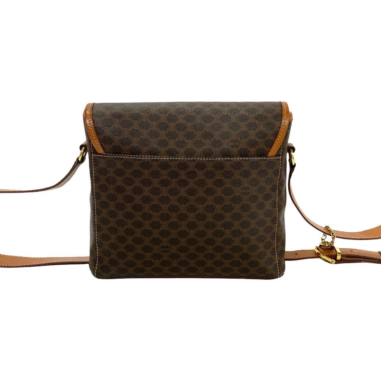 Celine Celine Shoulder Bag Brown Leather Size ONE SIZE - 4 Thumbnail