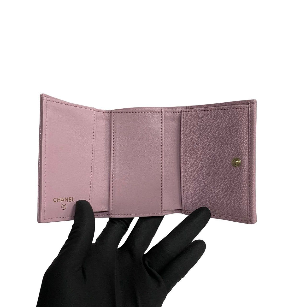 Chanel Chanel Wallet Pink Caviar Size ONE SIZE - 7 Thumbnail