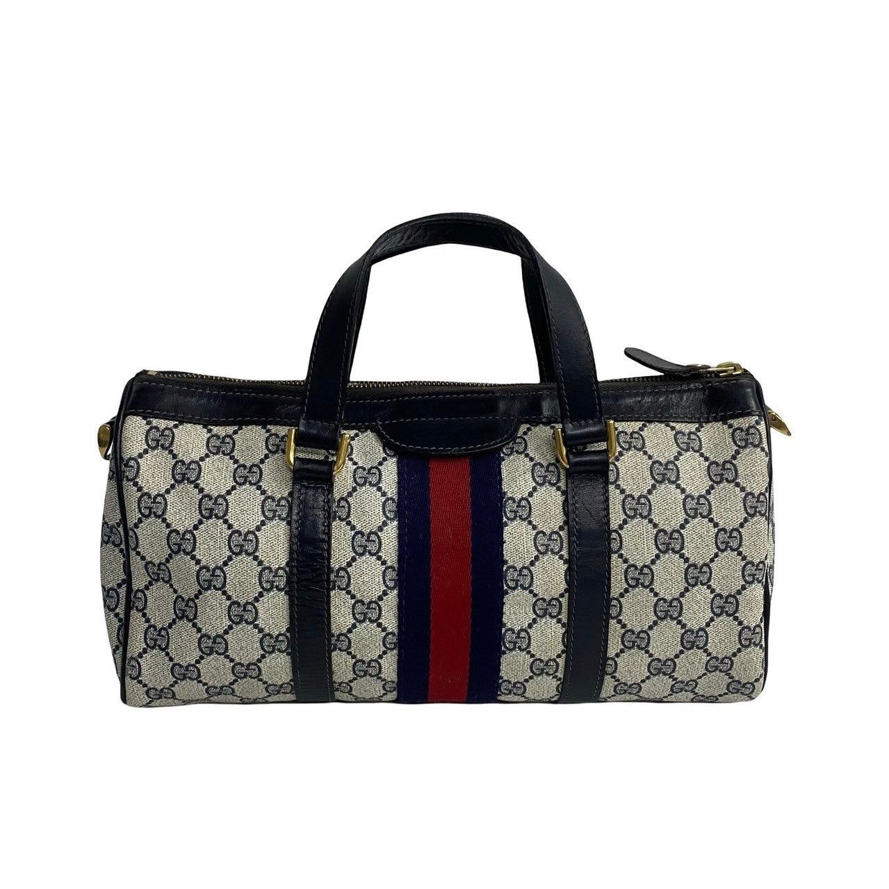 Gucci Gucci Shoulder Bag Navy PVC Size ONE SIZE - 4 Thumbnail