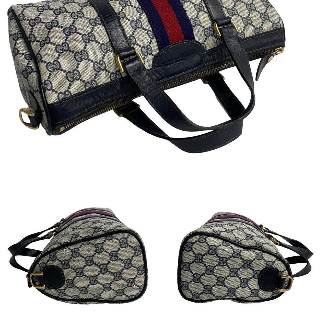 Gucci Gucci Shoulder Bag Navy PVC Size ONE SIZE - 5 Thumbnail