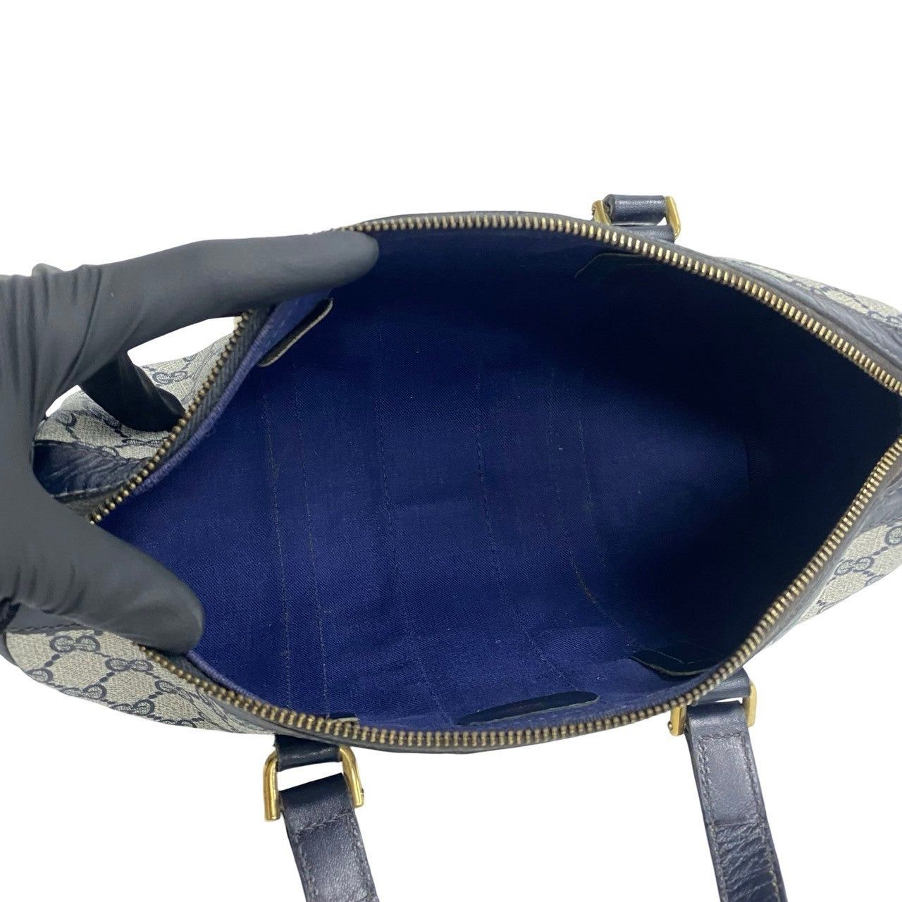 Gucci Gucci Shoulder Bag Navy PVC Size ONE SIZE - 8 Thumbnail