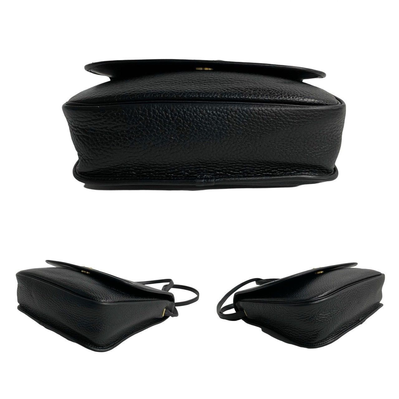 Dior Dior Shoulder Bag Black Leather Size ONE SIZE - 6 Thumbnail
