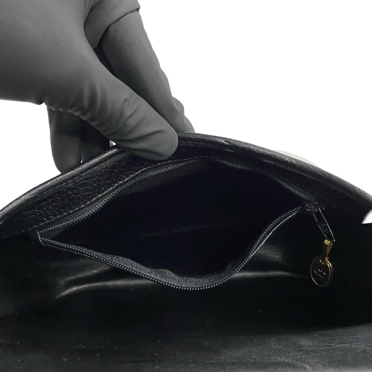 Dior Dior Shoulder Bag Black Leather Size ONE SIZE - 9 Thumbnail