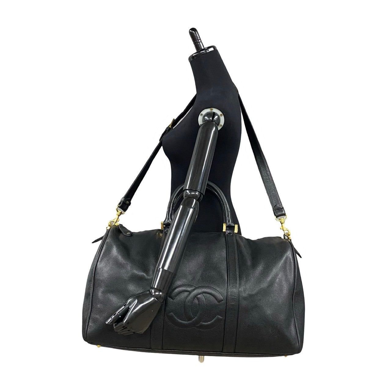 Chanel Chanel Shoulder Bag Black Caviar Size ONE SIZE - 3 Thumbnail