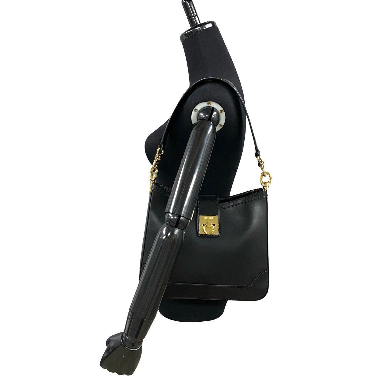 Celine Celine Shoulder Bag Black Vitello Size ONE SIZE - 2 Thumbnail