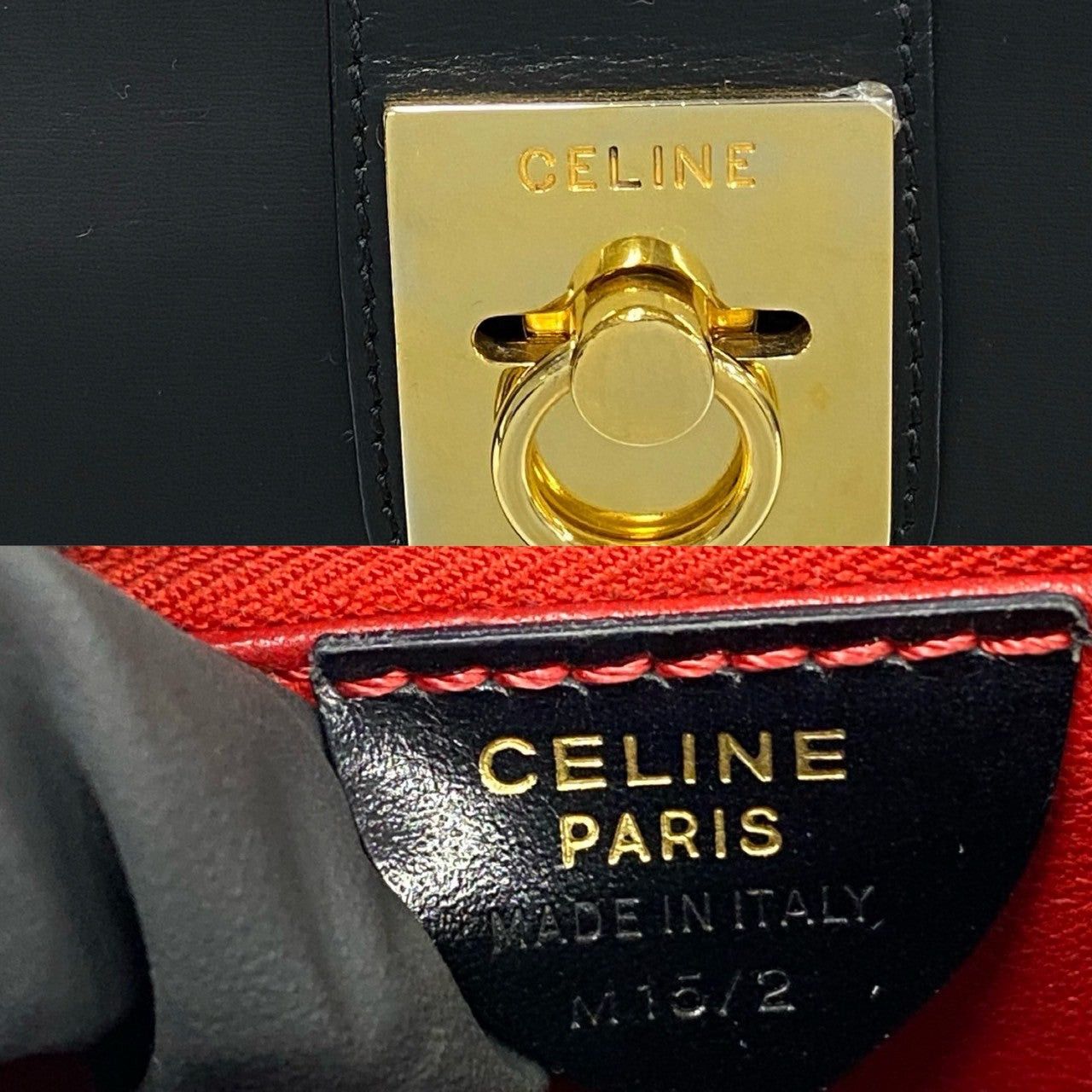Celine Celine Shoulder Bag Black Vitello Size ONE SIZE - 3 Thumbnail