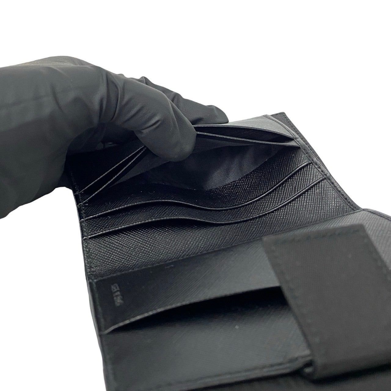 Prada Prada Wallet Black Leather Size ONE SIZE - 7 Thumbnail