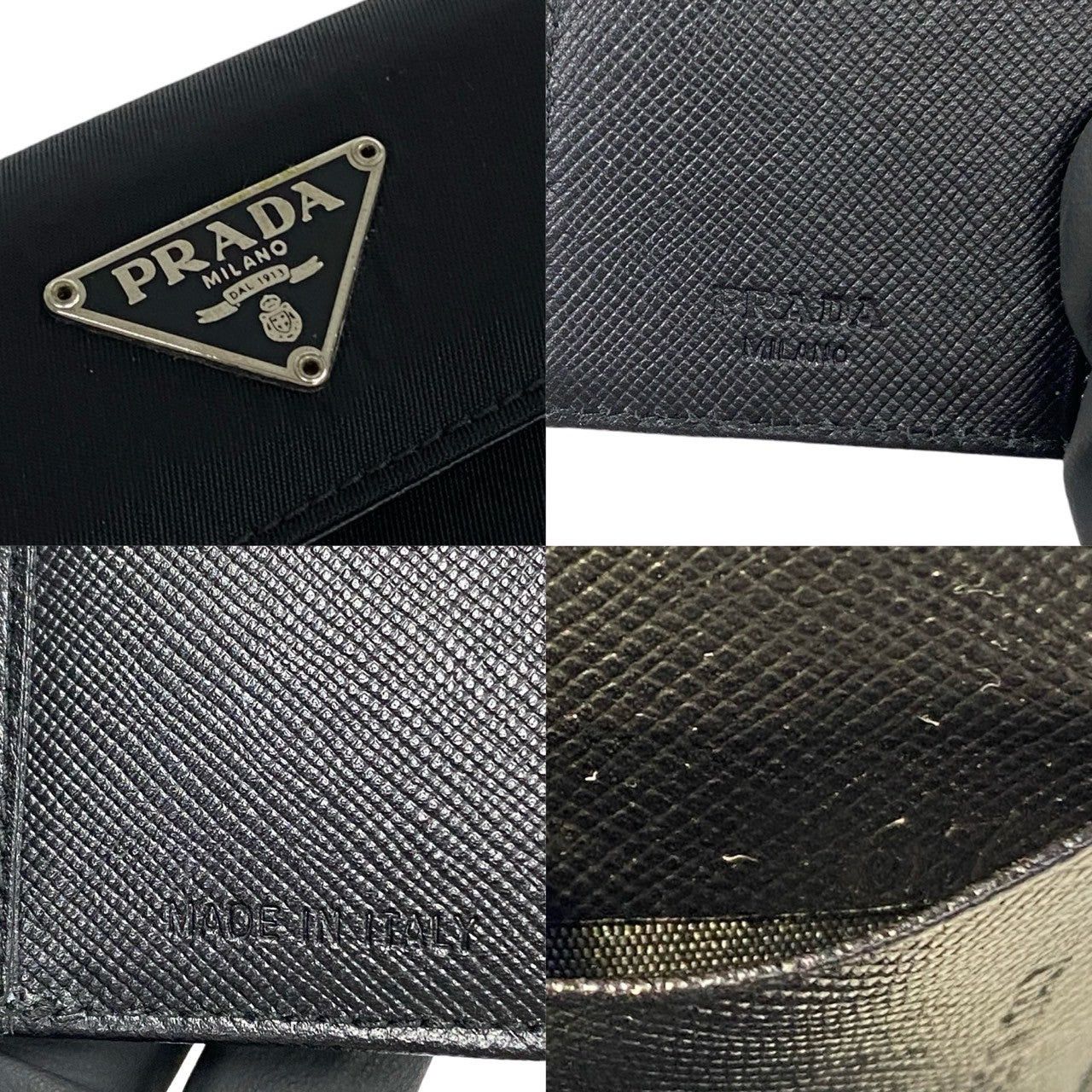 Prada Prada Wallet Black Leather Size ONE SIZE - 2 Thumbnail