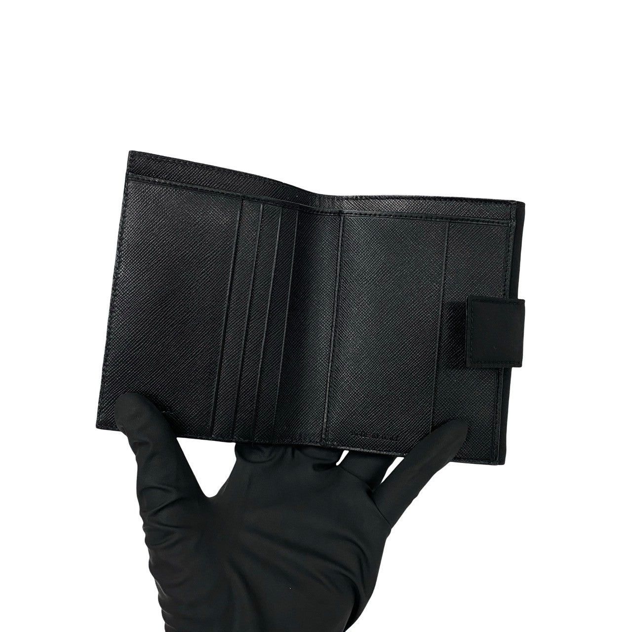 Prada Prada Wallet Black Leather Size ONE SIZE - 6 Thumbnail