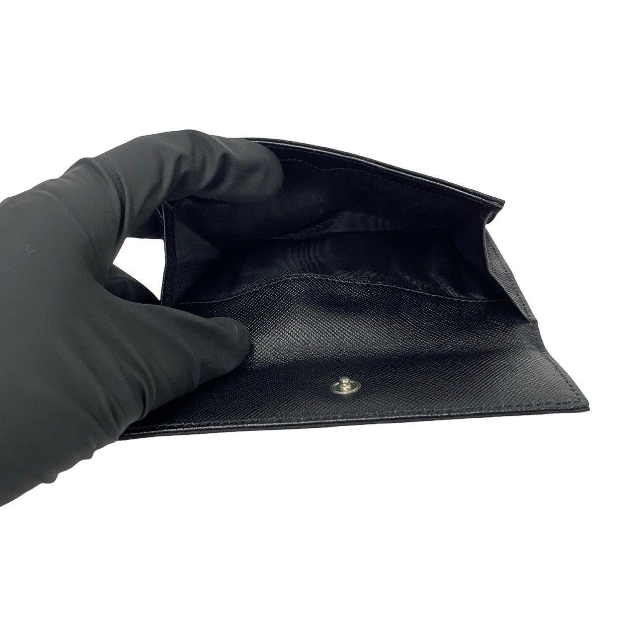 Prada Prada Wallet Black Leather Size ONE SIZE - 8 Thumbnail
