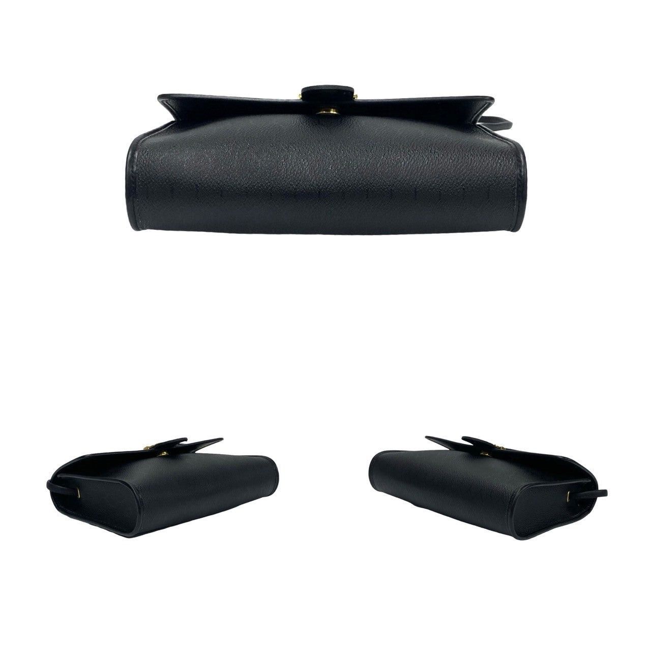 Dior Dior Shoulder Bag Black Leather Size ONE SIZE - 6 Thumbnail