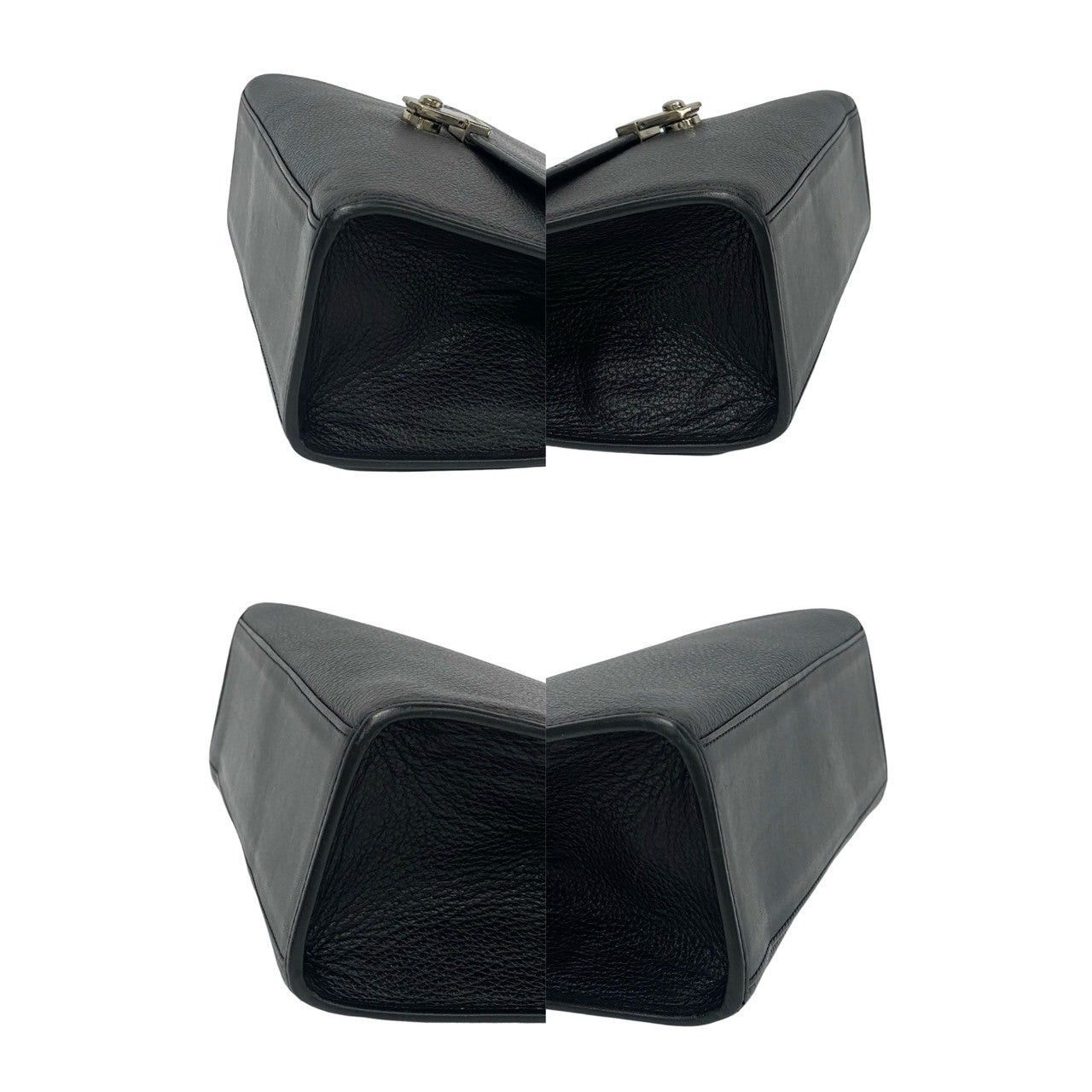 Burberry Burberry Handbag Black Leather Size ONE SIZE - 7 Thumbnail