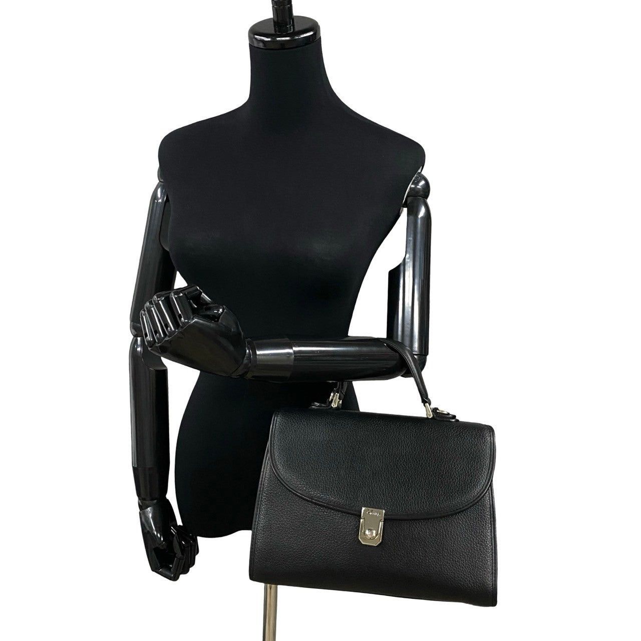 Burberry Burberry Handbag Black Leather Size ONE SIZE - 2 Thumbnail