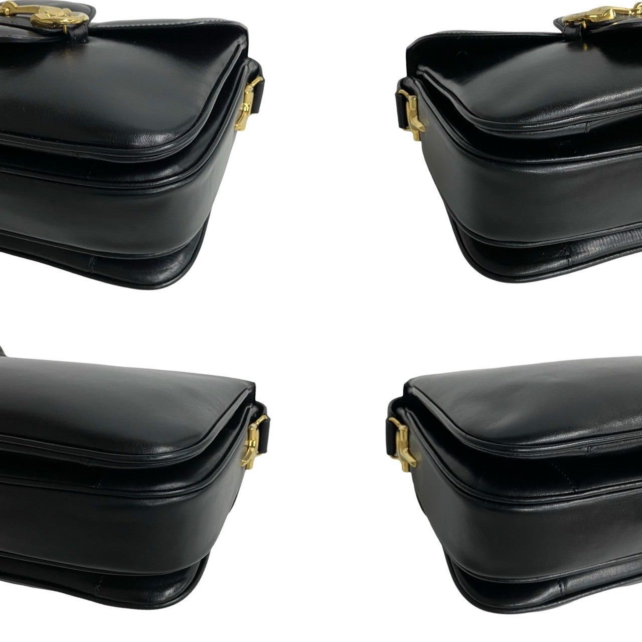 Celine Celine Shoulder Bag Black Leather Size ONE SIZE - 7 Thumbnail