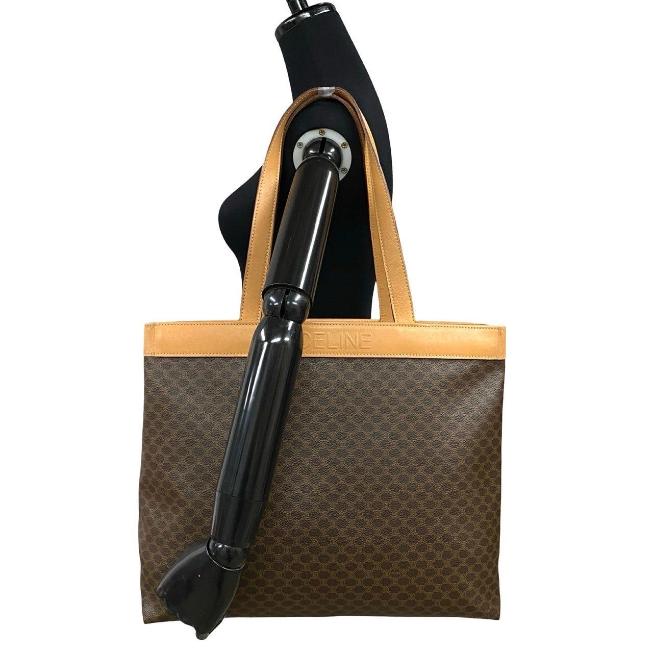 Celine Celine Tote Bag Brown Leather Size ONE SIZE - 2 Thumbnail