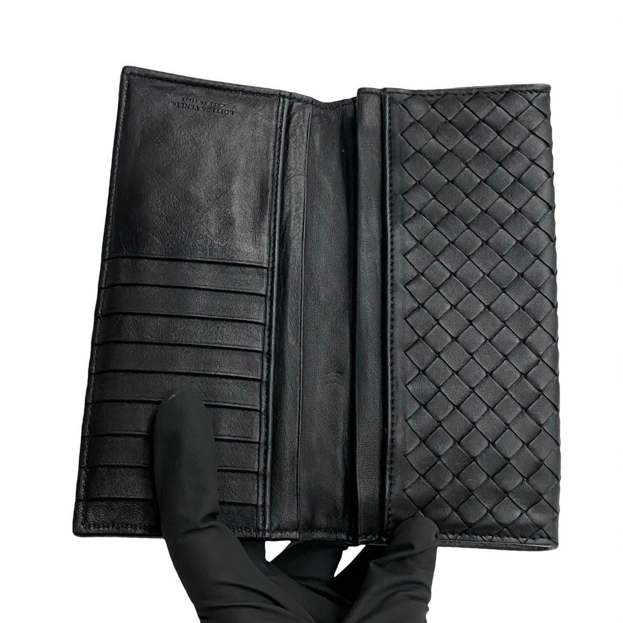 Bottega Veneta Bottega Veneta Wallet Black Leather Size ONE SIZE - 6 Thumbnail