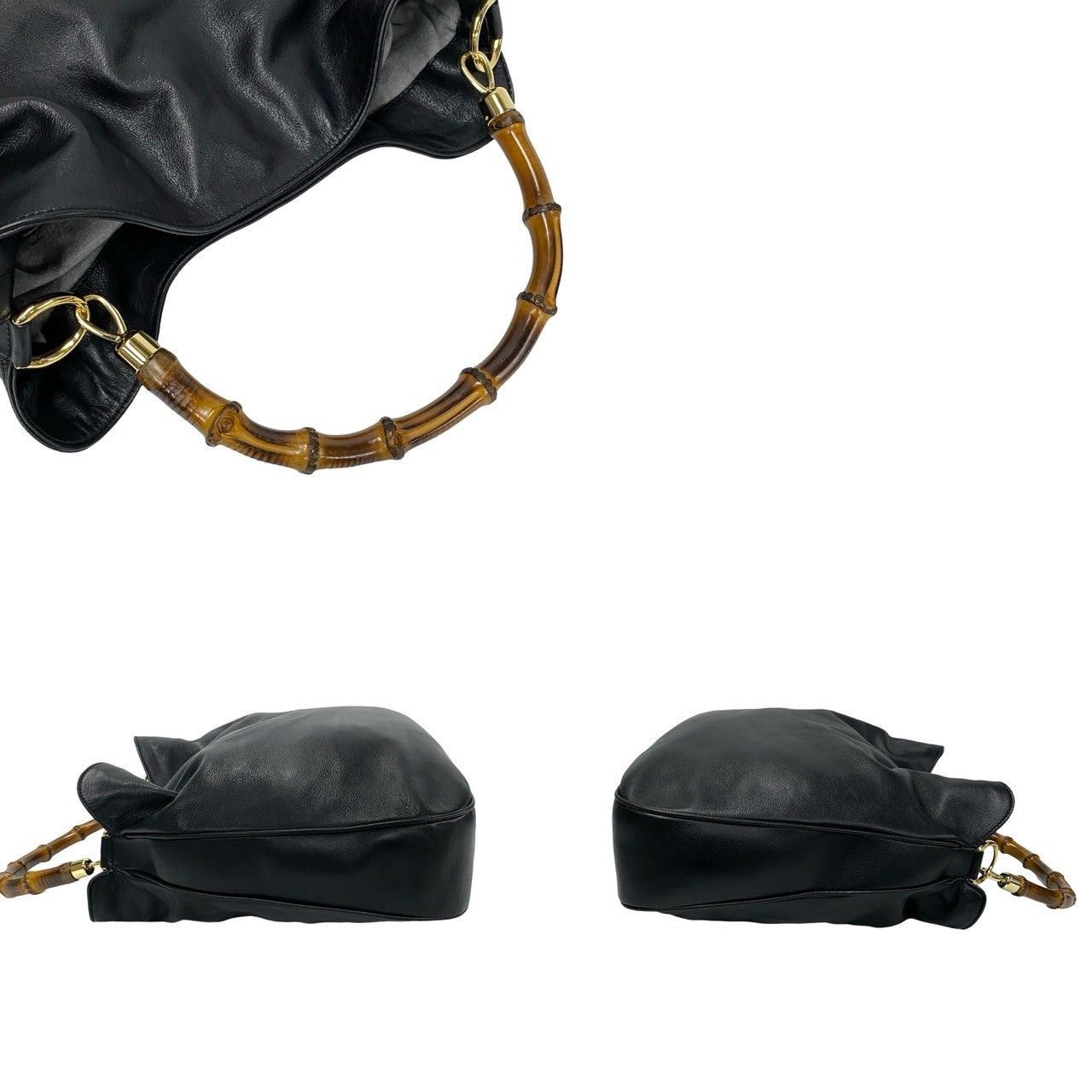 Gucci Gucci Shoulder Bag Black Leather Size ONE SIZE - 9 Thumbnail
