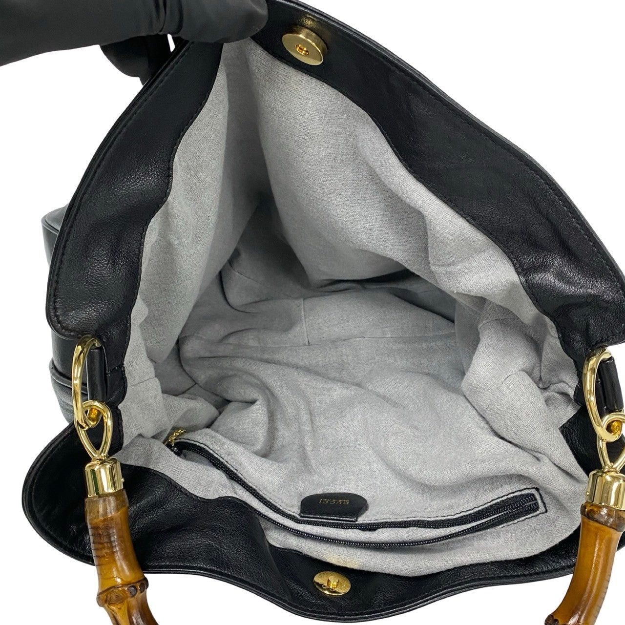 Gucci Gucci Shoulder Bag Black Leather Size ONE SIZE - 7 Thumbnail