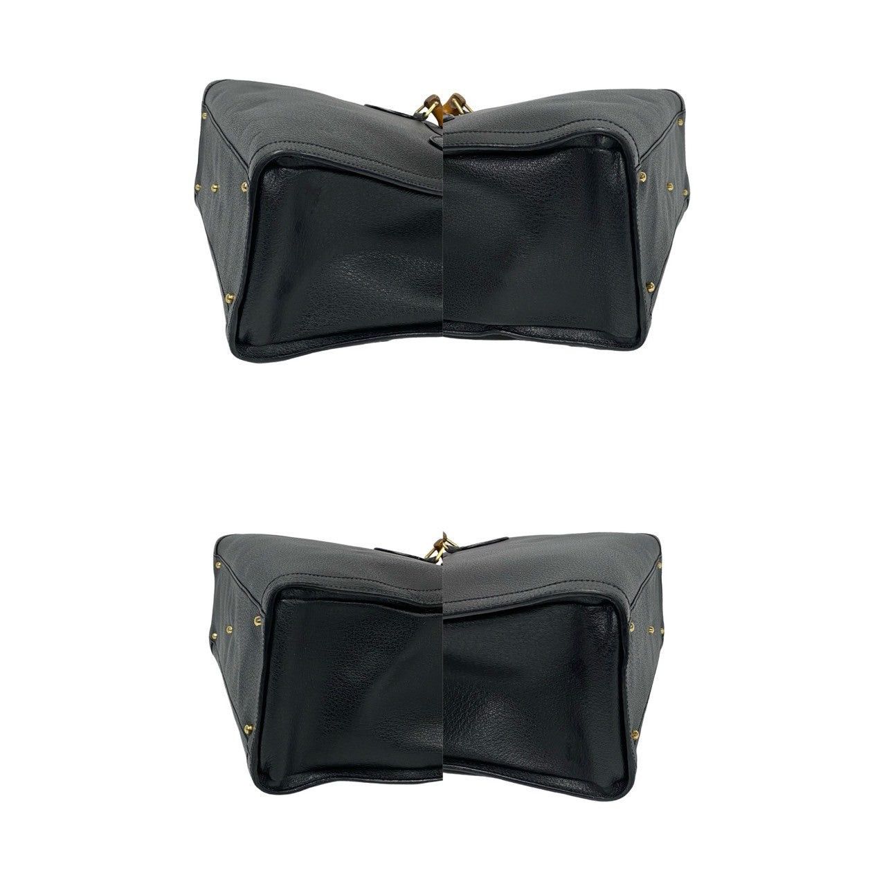 Gucci Gucci Handbag Black Leather Size ONE SIZE - 7 Thumbnail
