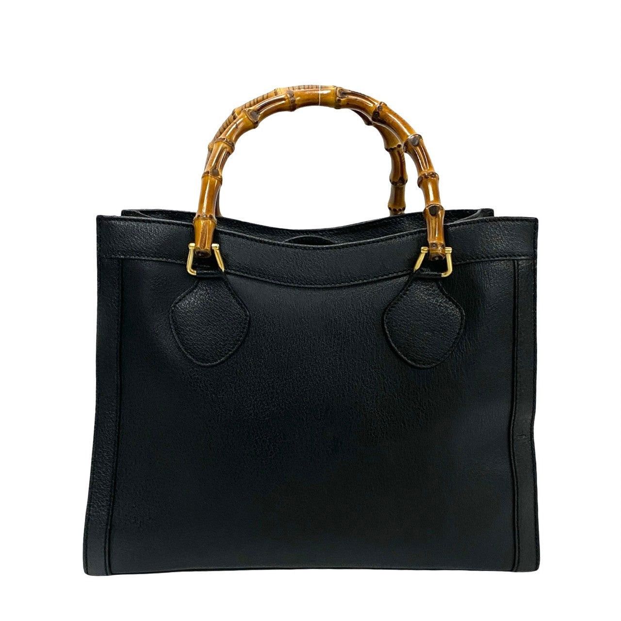 Gucci Gucci Handbag Black Leather Size ONE SIZE - 4 Thumbnail