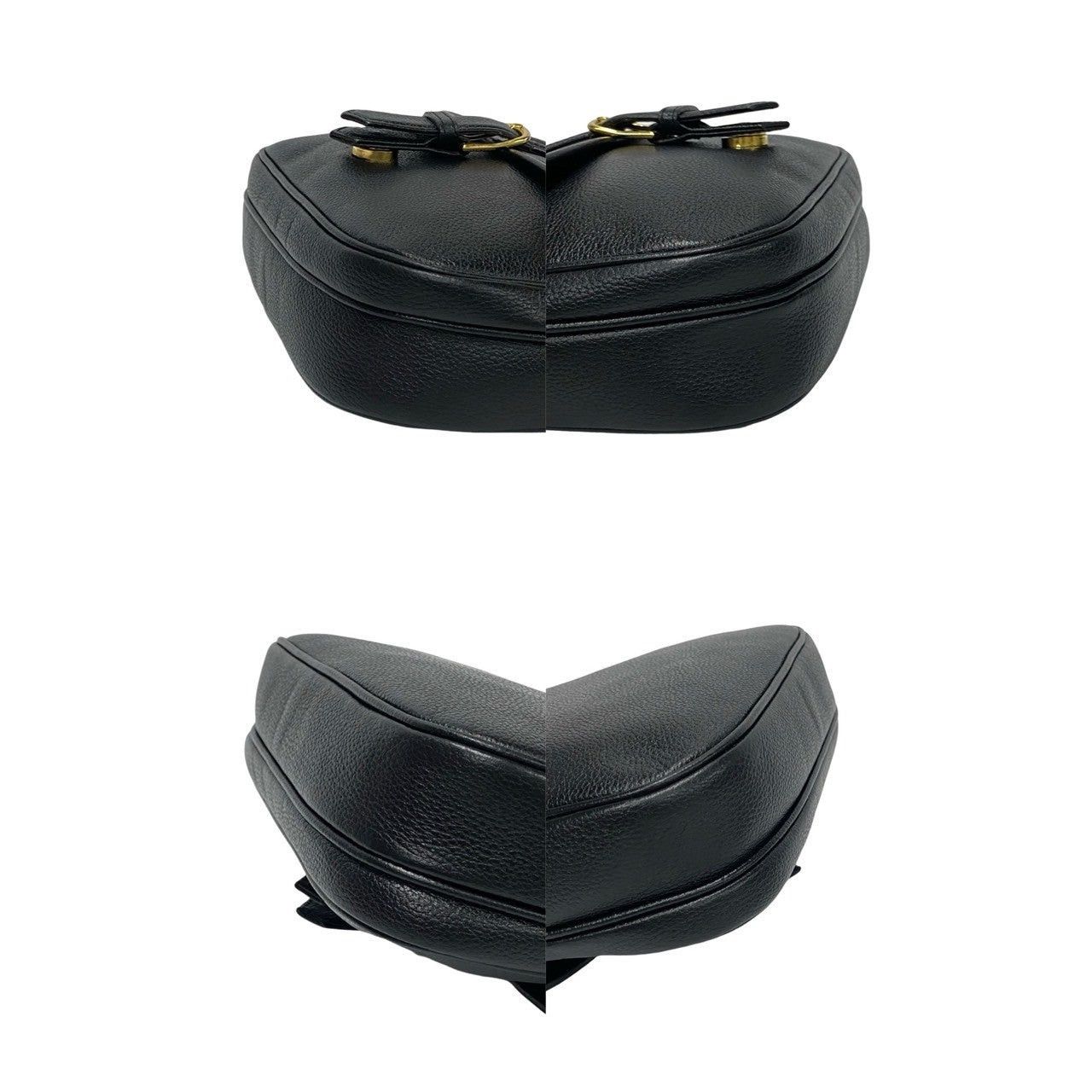 Yves Saint Laurent Yves Saint Laurent Shoulder Bag Black Leather Size ONE SIZE - 7 Thumbnail