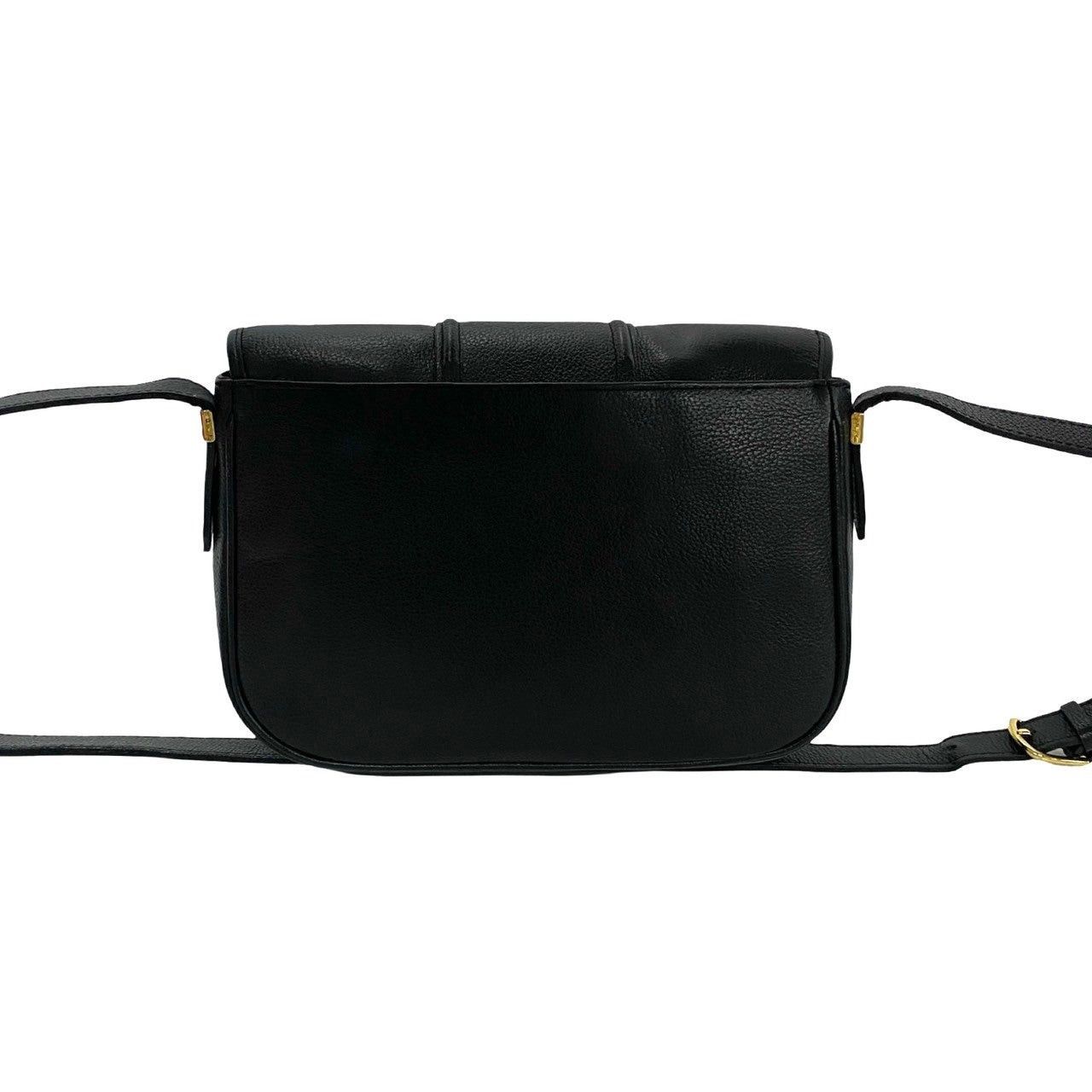 Yves Saint Laurent Yves Saint Laurent Shoulder Bag Black Leather Size ONE SIZE - 4 Thumbnail