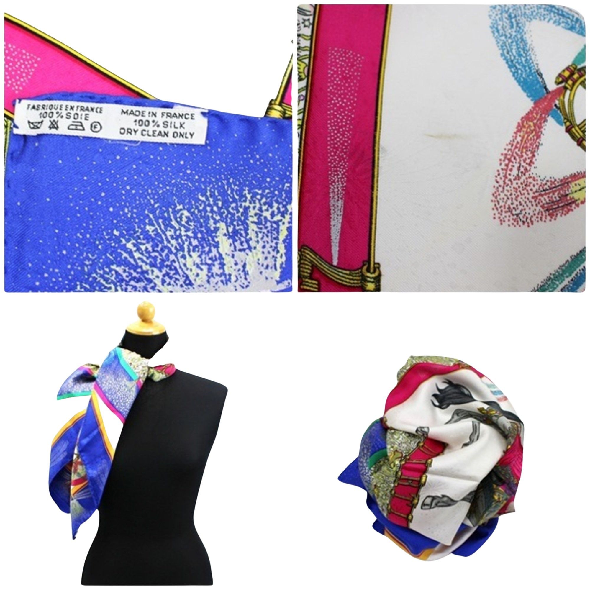 Hermes Hermès Carré 90 scarf Size ONE SIZE - 2 Thumbnail