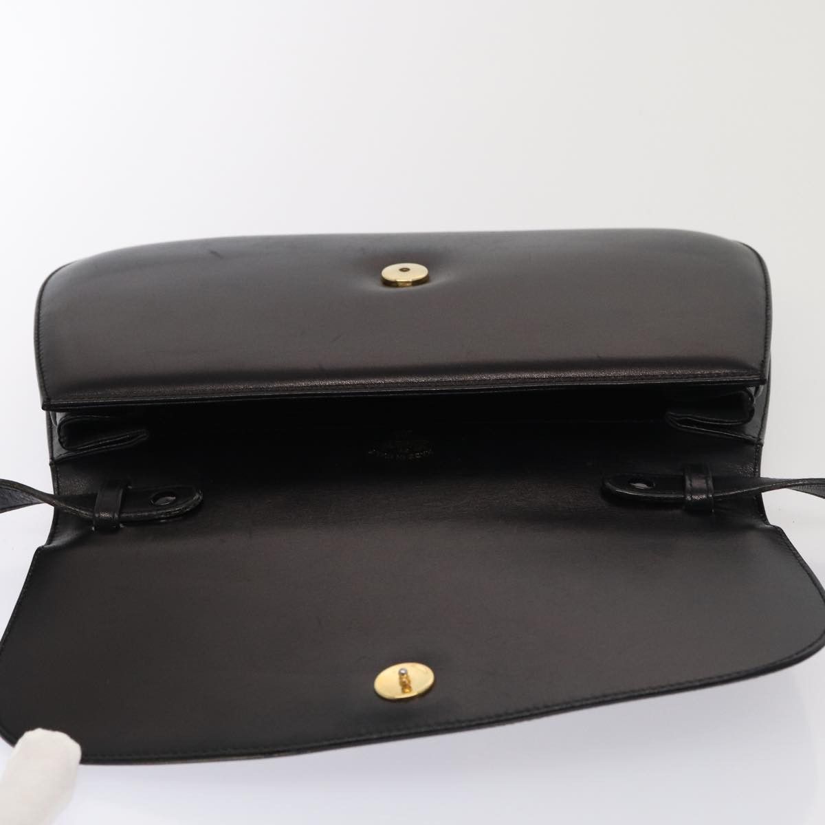 Gucci -- Black Leather Shoulder Bag (Pre-Owned) Size ONE SIZE - 16 Thumbnail