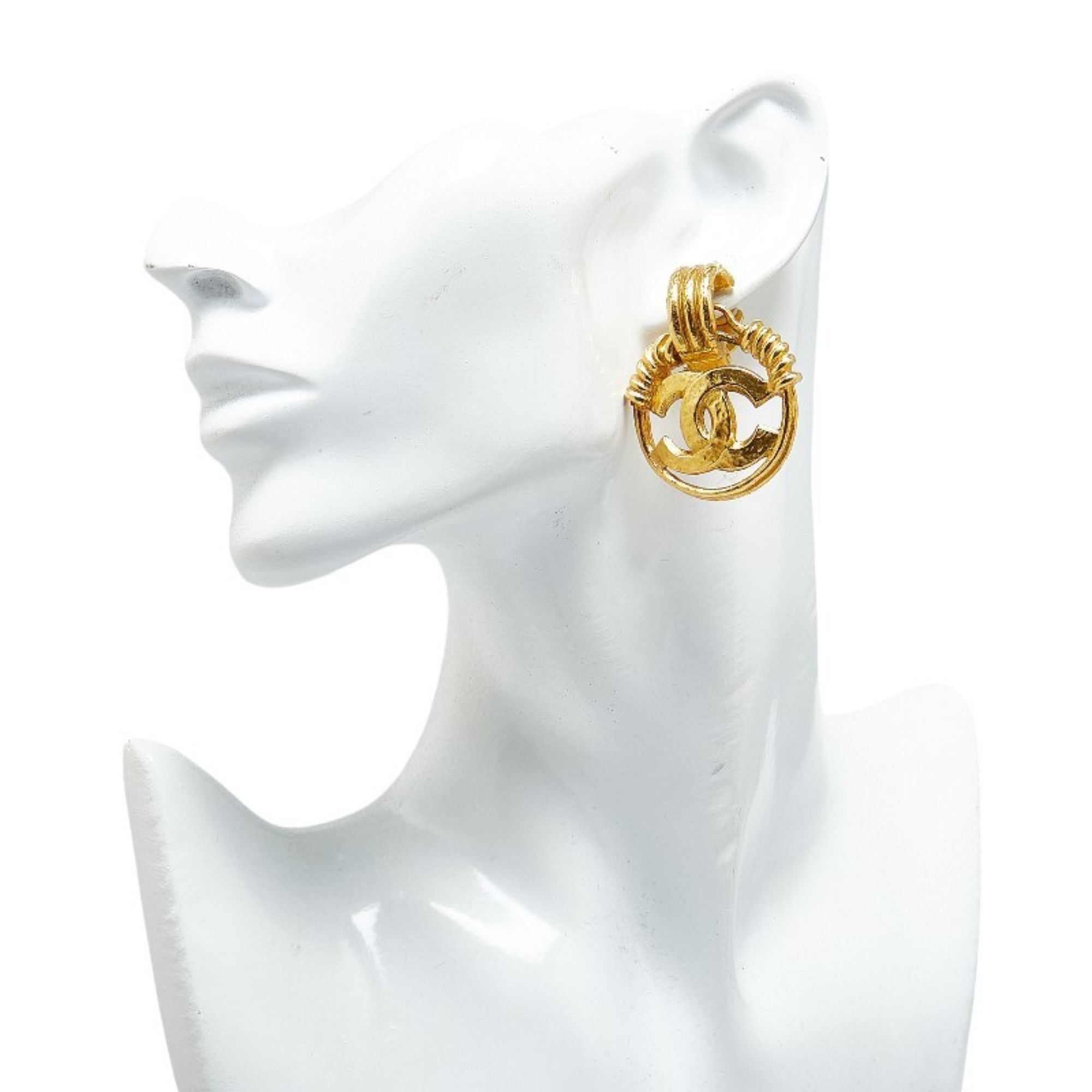 Chanel Chanel Coco Mark earring Size ONE SIZE - 5 Thumbnail