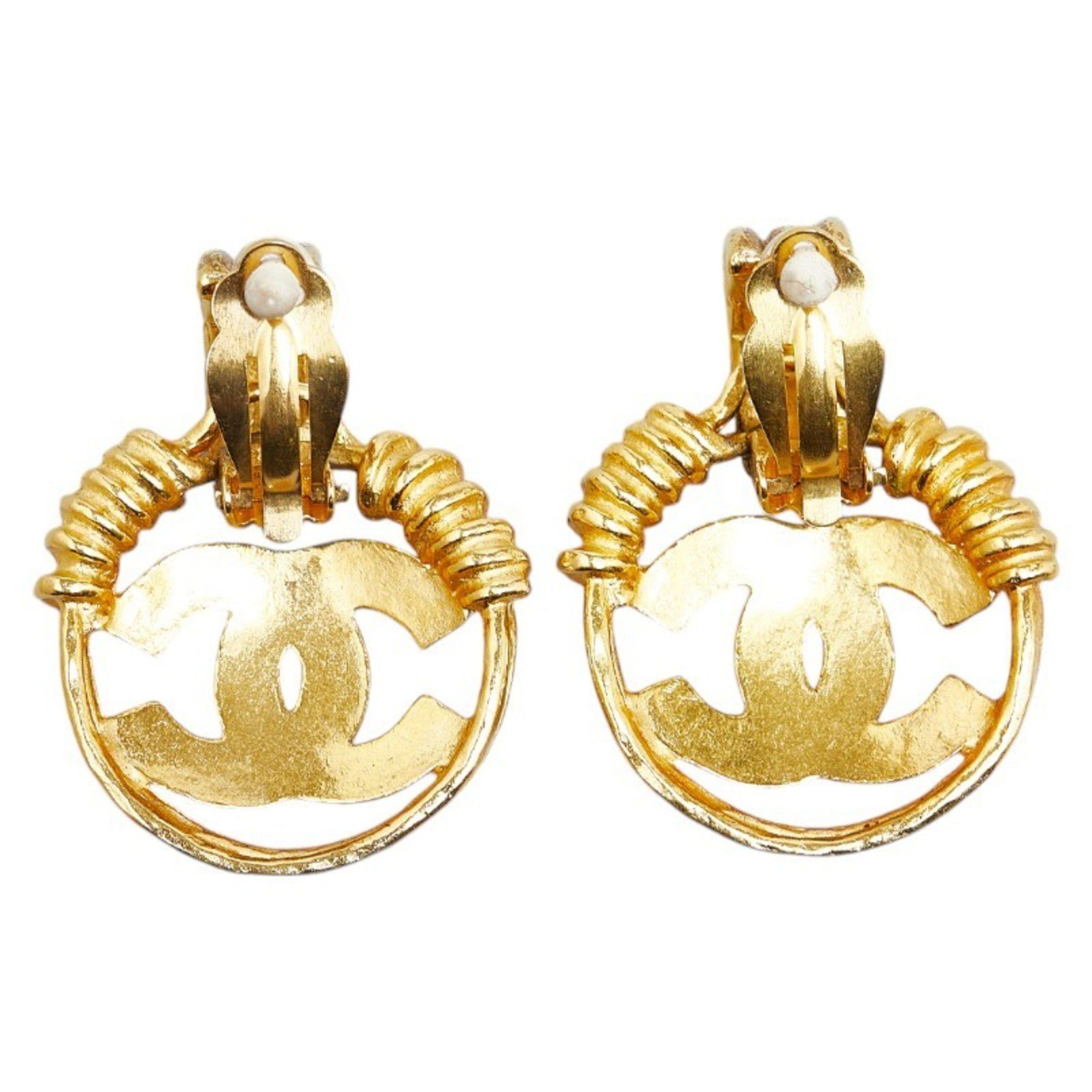 Chanel Chanel Coco Mark earring Size ONE SIZE - 2 Thumbnail