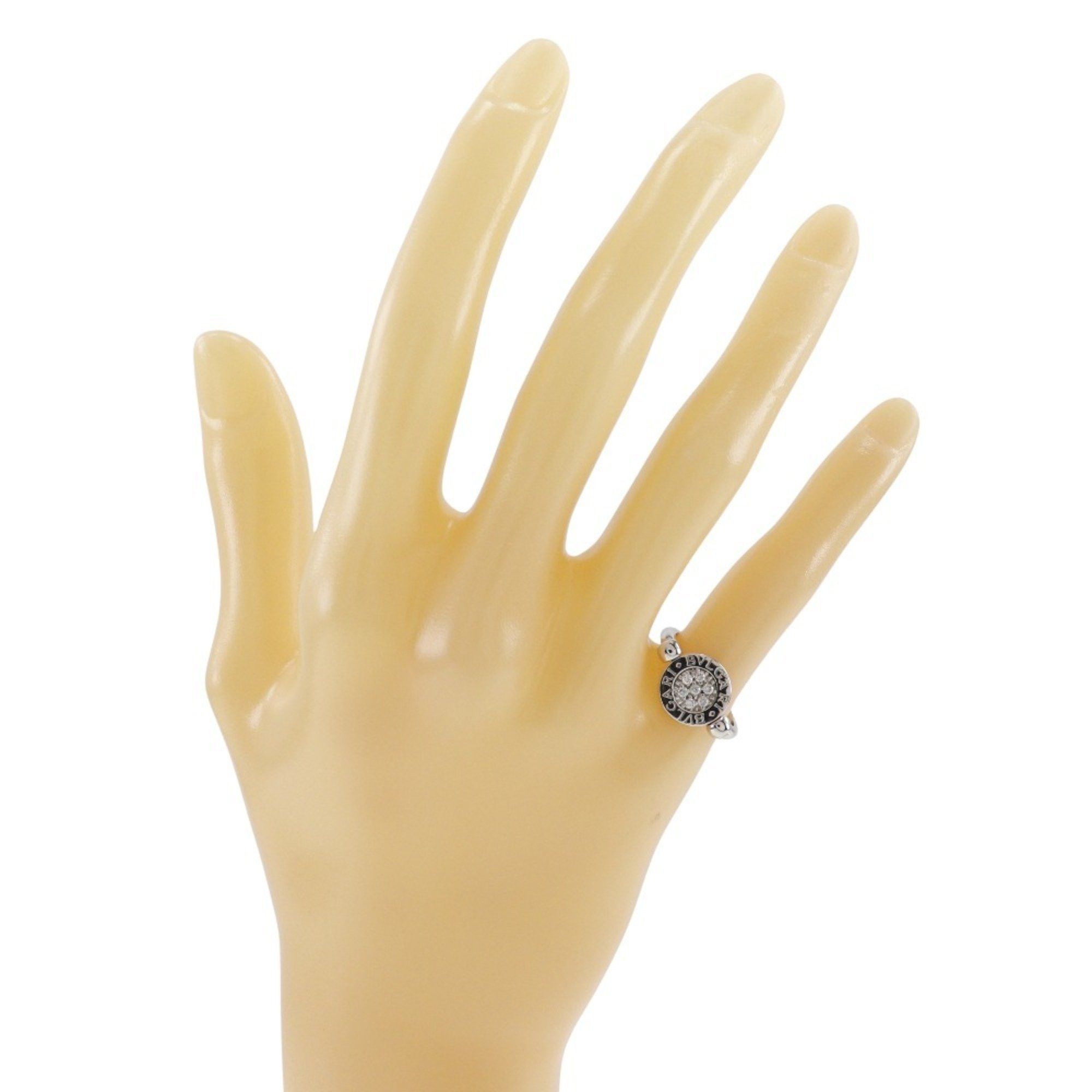 Bvlgari BVLGARI Lapis Lazuli Ring Size 9 K18 White Gold x Approx. 6.0g Ladies Size ONE SIZE - 2 Thumbnail