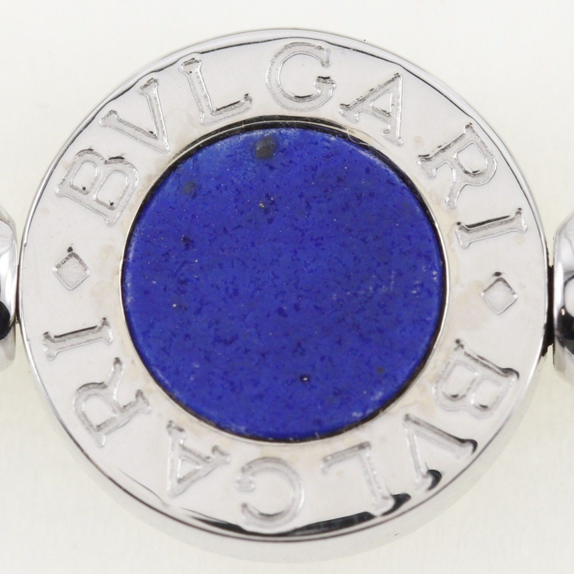 Bvlgari BVLGARI Lapis Lazuli Ring Size 9 K18 White Gold x Approx. 6.0g Ladies Size ONE SIZE - 6 Thumbnail