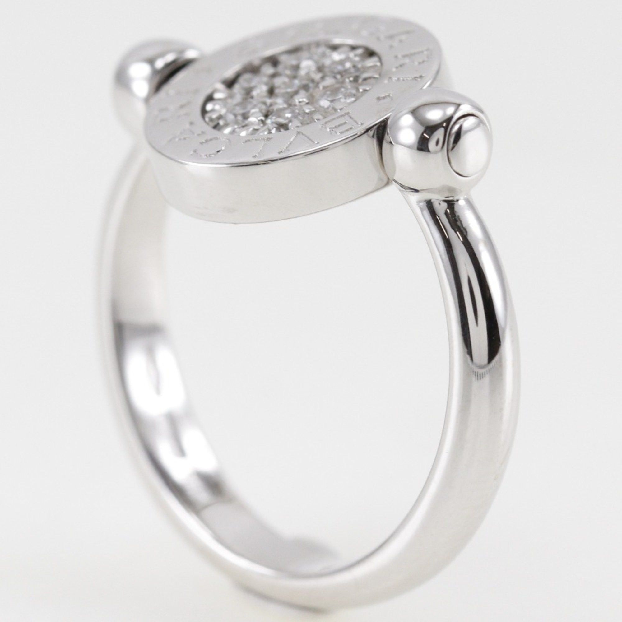 Bvlgari BVLGARI Lapis Lazuli Ring Size 9 K18 White Gold x Approx. 6.0g Ladies Size ONE SIZE - 3 Thumbnail