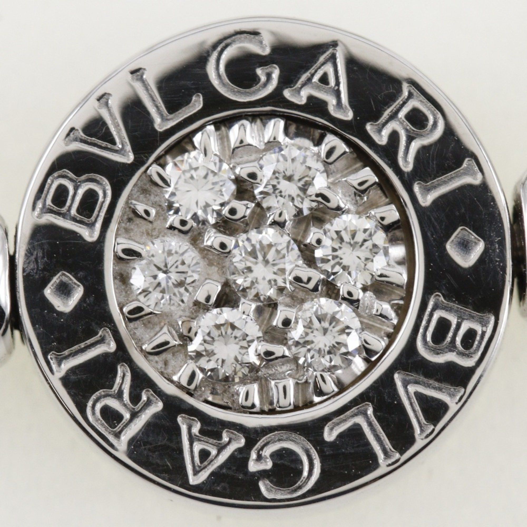 Bvlgari BVLGARI Lapis Lazuli Ring Size 9 K18 White Gold x Approx. 6.0g Ladies Size ONE SIZE - 5 Thumbnail
