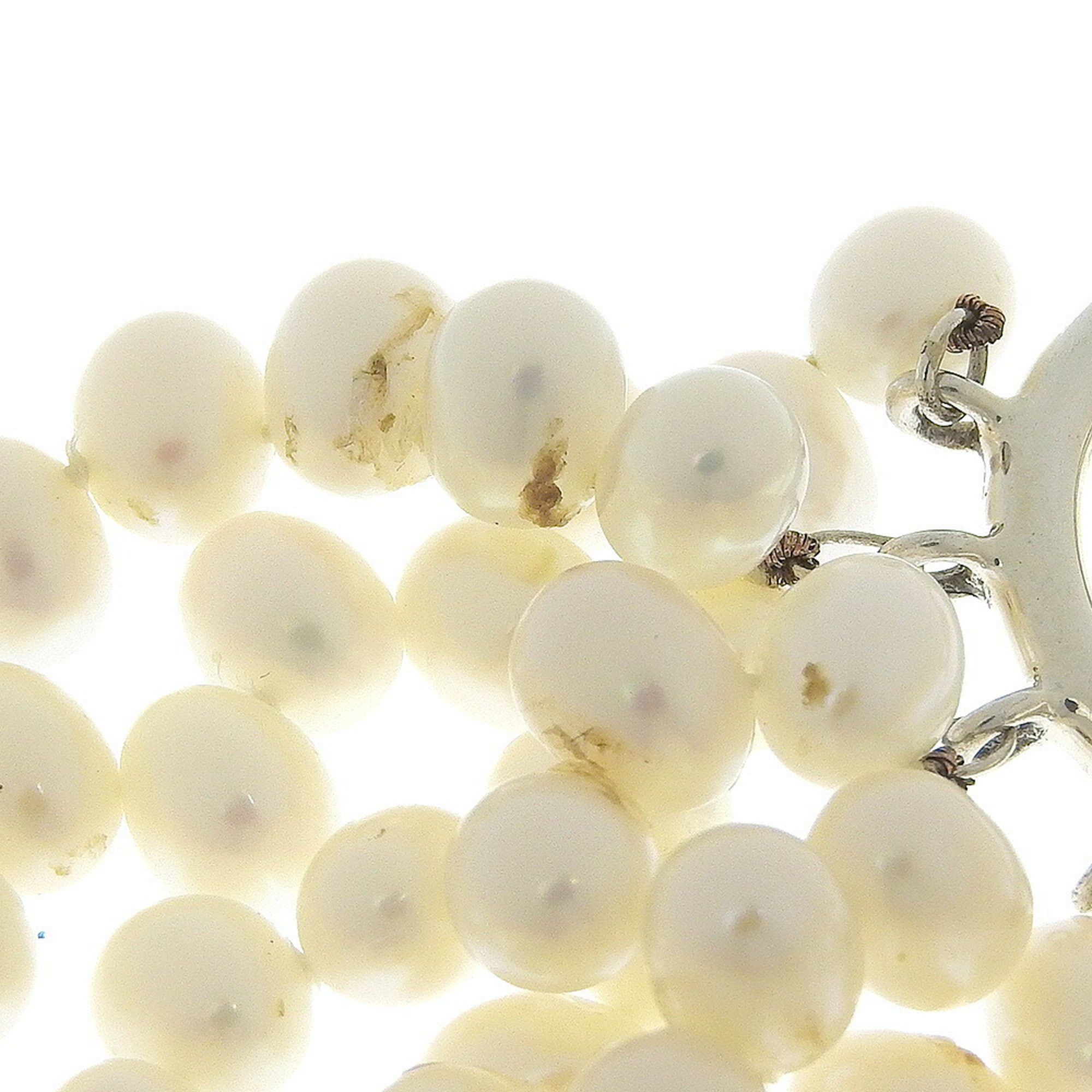 Tiffany & Co. Tiffany & Co. Torsade 8 Row Necklace Paloma Picasso Freshwater Pearl Silver 925 x Women's Size ONE SIZE - 5 Thumbnail