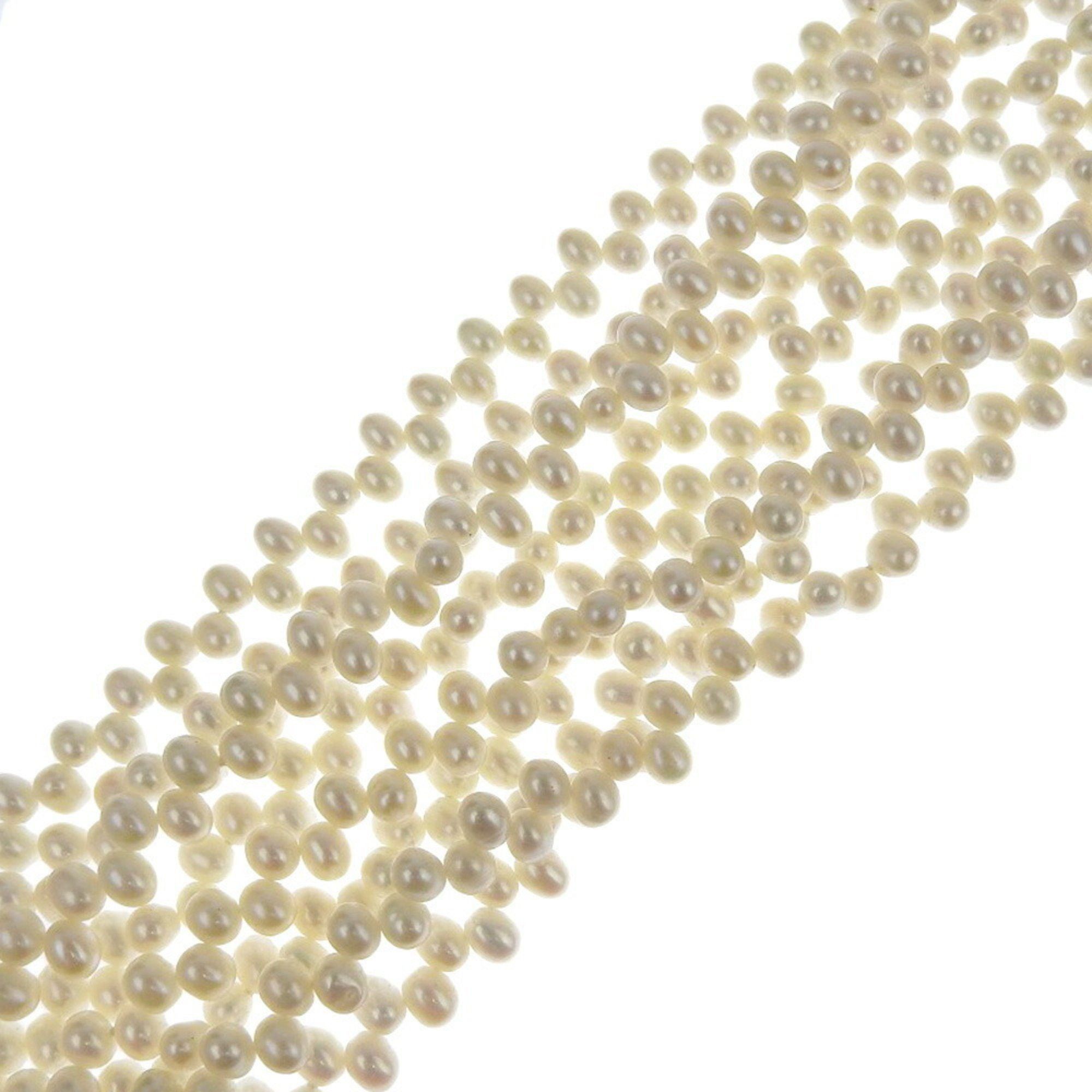Tiffany & Co. Tiffany & Co. Torsade 8 Row Necklace Paloma Picasso Freshwater Pearl Silver 925 x Women's Size ONE SIZE - 3 Thumbnail