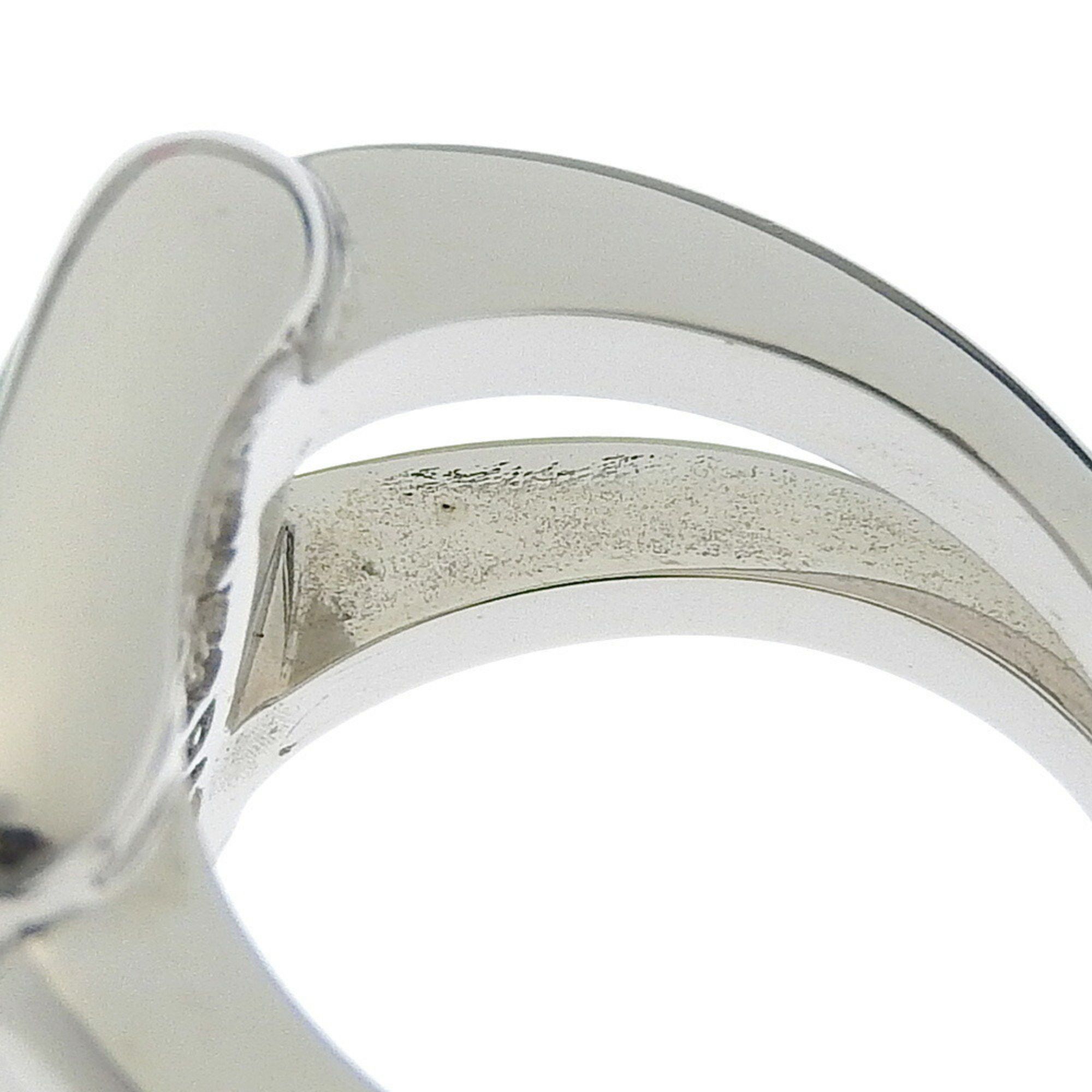 Hermes Hermes Corozo size 10.5 ring, silver, approx. 10.1g for women Size ONE SIZE - 5 Thumbnail