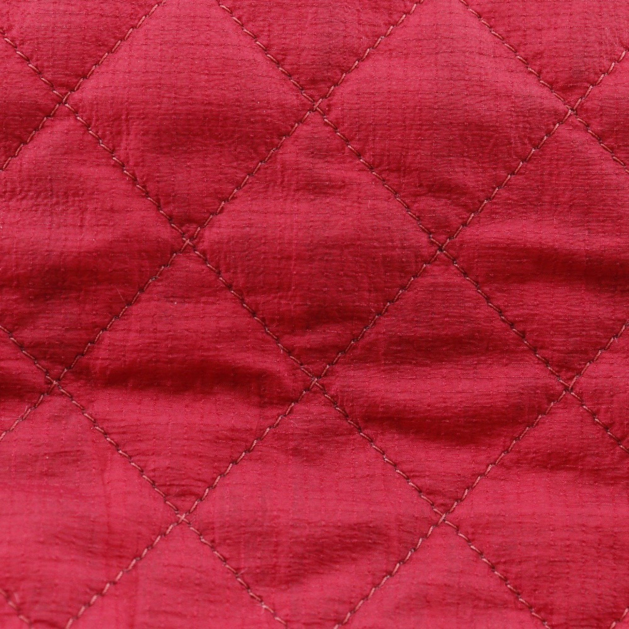 Chanel Chanel Coco Mark Backpack/Daypack Matelasse Nylon Red 2way Double COCO Women's Size ONE SIZE - 6 Thumbnail