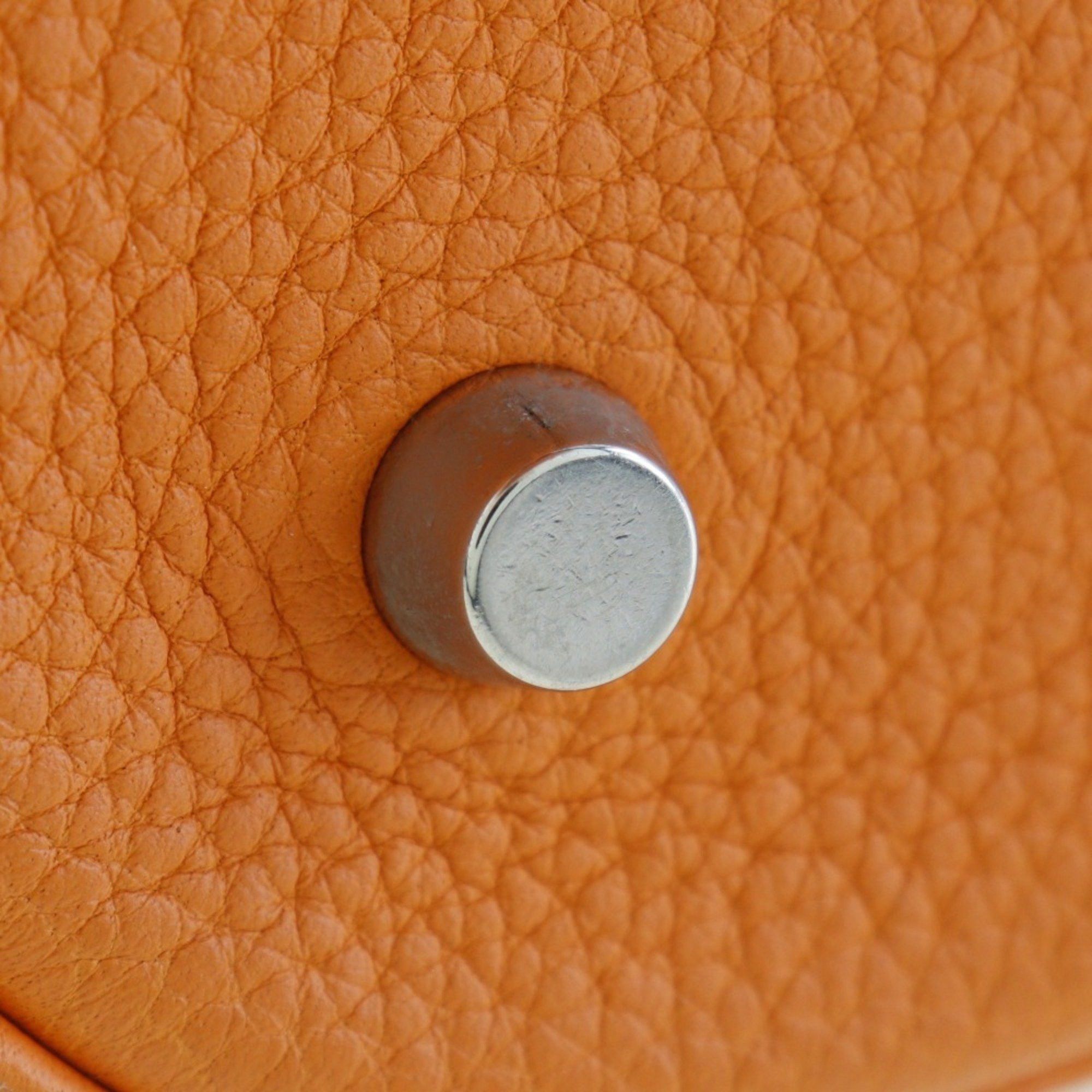 Hermes Hermes Picotin Lock GM Handbag Taurillon Clemence 2005 Orange / □I A5 Belt Clasp LockGM Ladies Size ONE SIZE - 10 Thumbnail