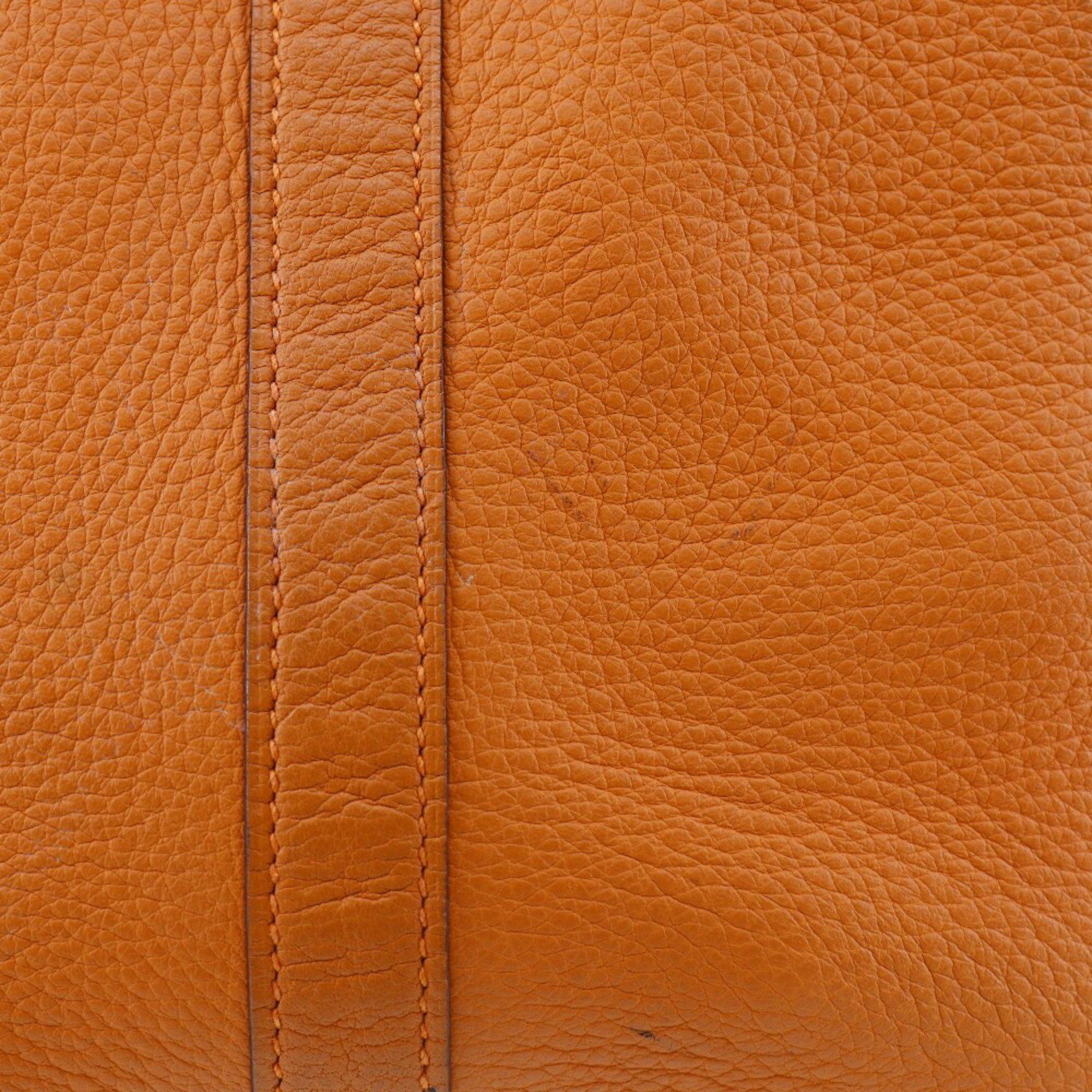 Hermes Hermes Picotin Lock GM Handbag Taurillon Clemence 2005 Orange / □I A5 Belt Clasp LockGM Ladies Size ONE SIZE - 7 Thumbnail